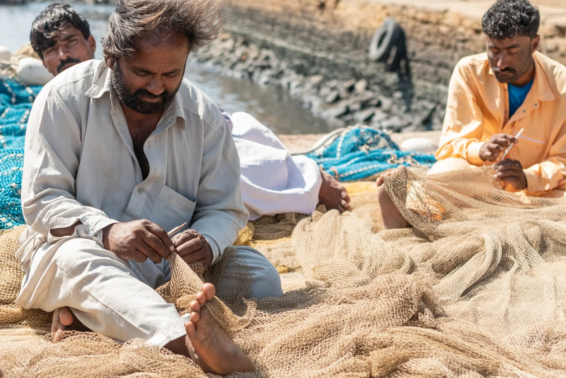 Karachi Fishing Nets   Dale A. Willman.jpg