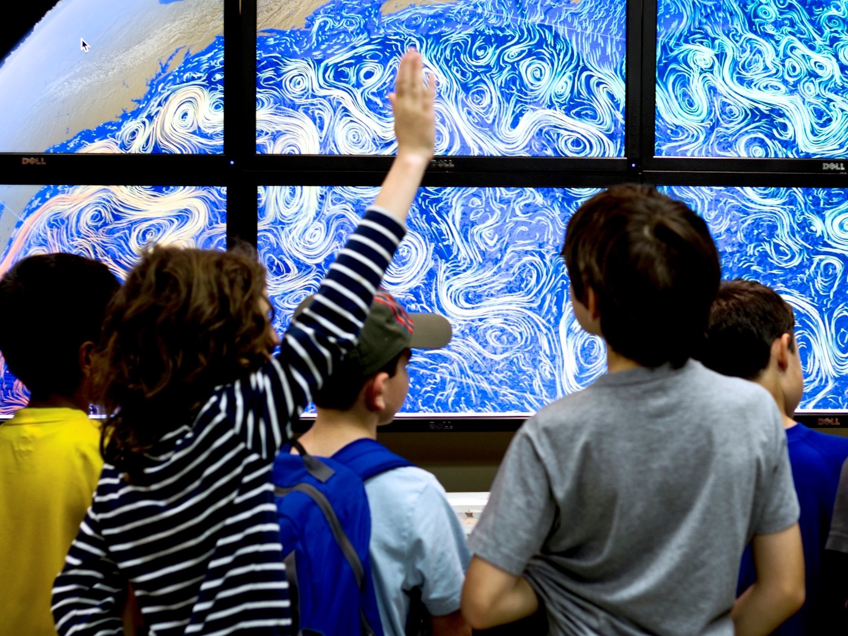 Students Visit Core Repository