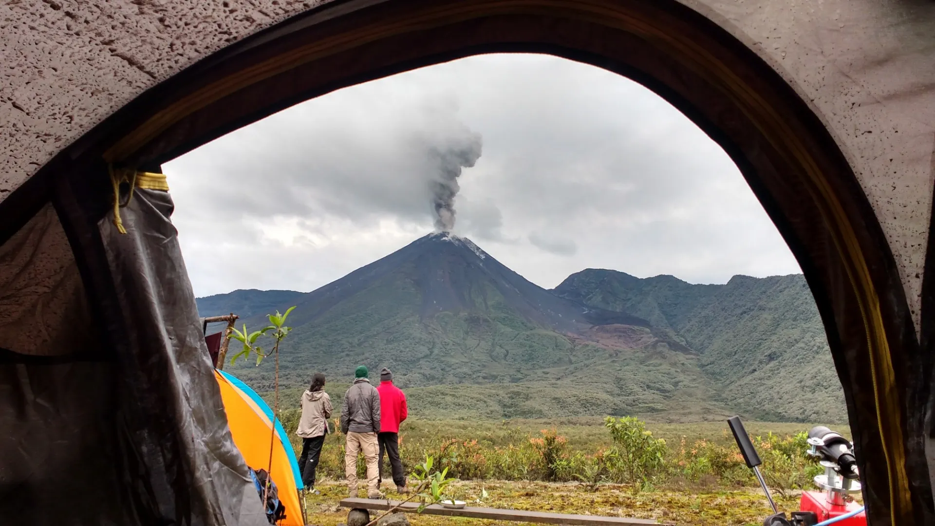 Waking Up From The Sound Of Explosions And Fresh Ash Falling On The Tent At Reventador Volcano Ecuador   Yves Moussallam.jpg